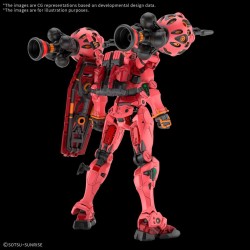Bandai Model Kit Gundam HG Red Gundam gMS-a GQ 1:144